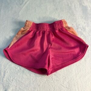BCG Little Girls Athletic Shorts in Pink and Peach/Orange
Size XS(6/6X)